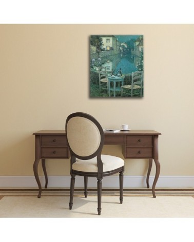 Tableau - Une Petite Table Au Crépuscule - Henri le Sidaner 40x50cm