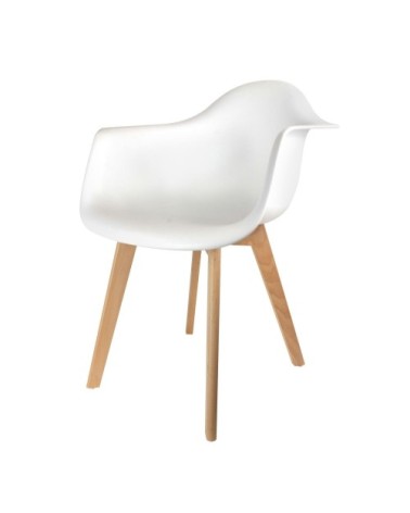 Fauteuil Scandinave blanc