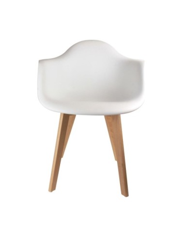 Fauteuil Scandinave blanc