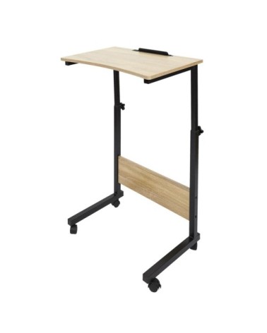 Table d'appoint réglable à roulettes