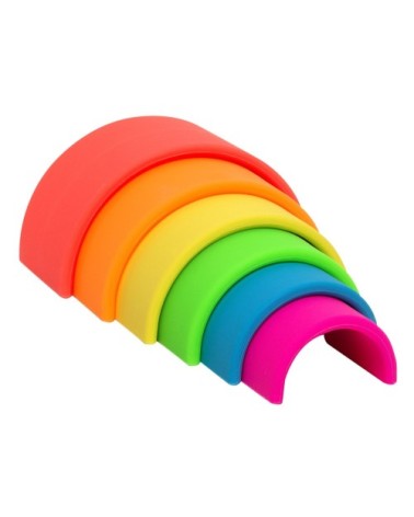 Petit arc-en-ciel en silicone  Neon