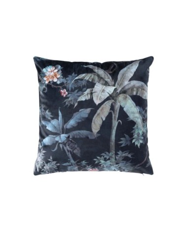 Housse de coussin aspect velours 40x40cm