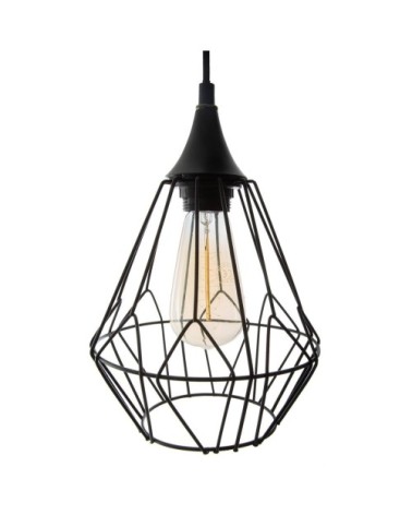 Suspension métal filaire 3 lampes