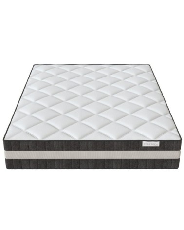 Matelas 140x190 Ressorts Ensachés - Mousse Ergo, Haute densité