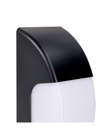 Applique d'extérieur en plastique noir