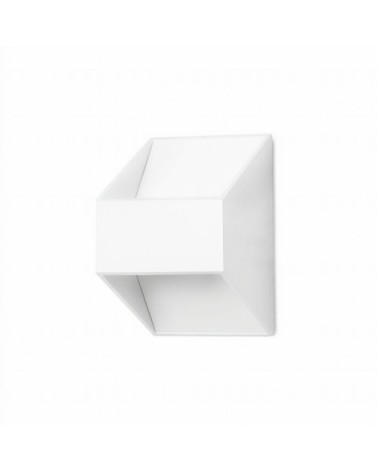 Applique d'intérieur en métal blanc