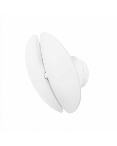 Applique d'intérieur LED modulaire en métal blanc