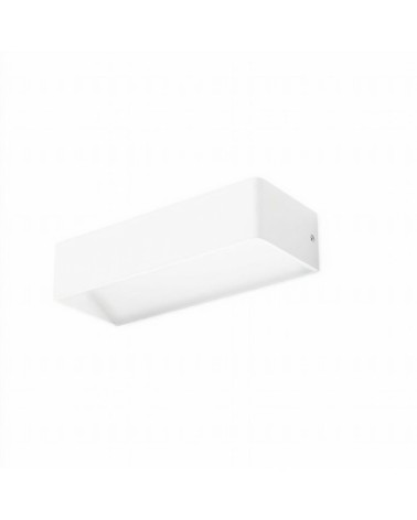 Applique d'intérieur en métal blanc 25cm