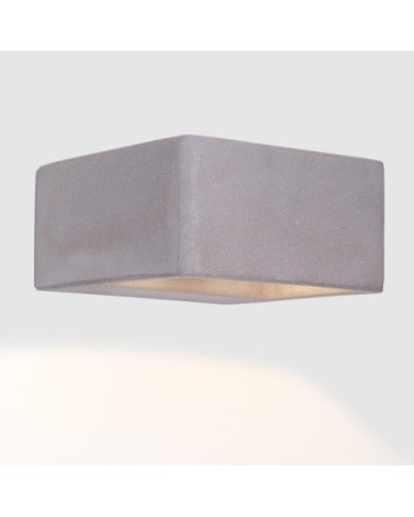 Applique d'extérieur en ciment gris