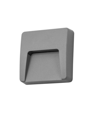 Applique d'extérieur LED en plastique noir