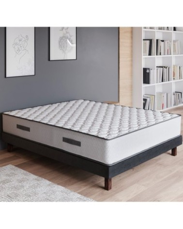 Matelas 140x190 Ressorts Ensachés - Mousse Ergonomique