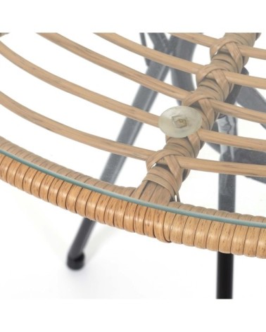 Table repas ronde intérieur extérieur surabaya