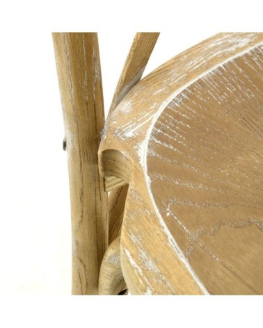 Chaise en orme empilable bistro