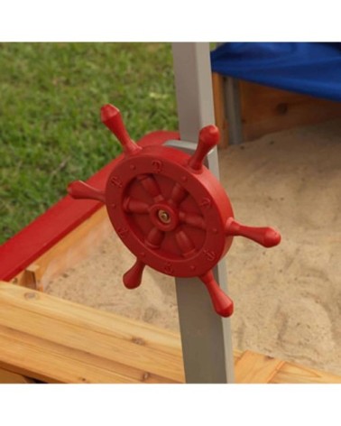 Bac à sable bateau pirate