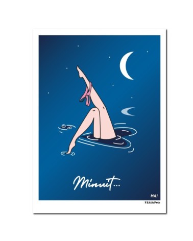 Affiche A3 édition limitée Minuit