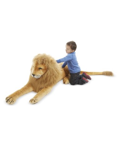 Peluche géante Lion