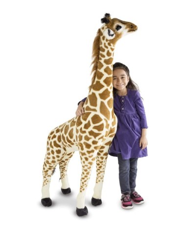 Peluche géante Girafe