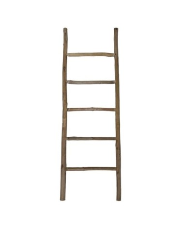 Échelle en bois rustique