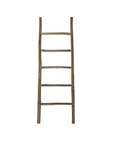 Échelle en bois rustique