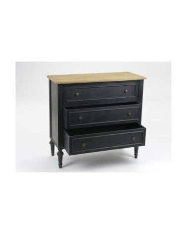 Commode en bois 3 tiroirs