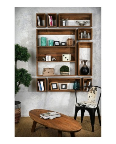 Chaise en métal et peau de vache