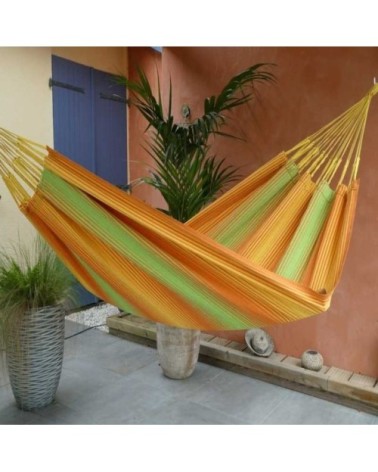 Hamac l en coton multicolore