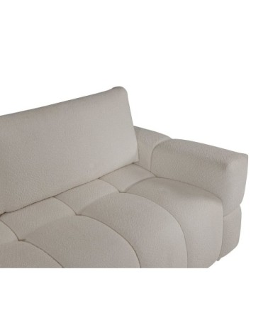Canapé convertible 3 places beige