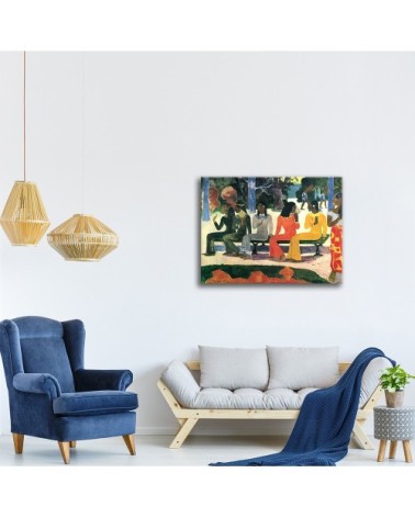 Tableau - Ta Matete-Le Marché Paul Gauguin 80x100cm