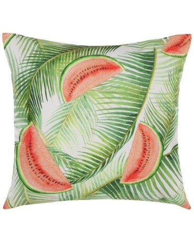 Lot de 2 coussins carré multicolores