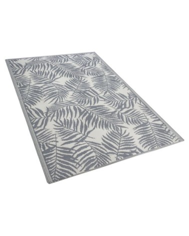 Tapis en matériaux synthétiques gris 180x120cm