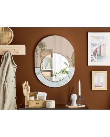 Miroir en verre blanc 65x50