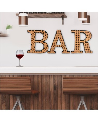 Décoration murale collecteur de bouchons de lièges