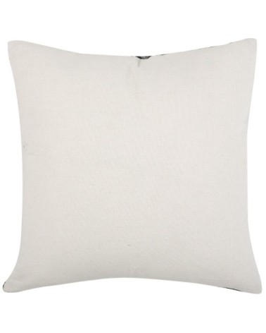 Lot de 2 coussin décoratifs en tissu noir 45x12cm