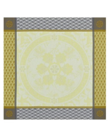 Serviette en coton narcisse 58 x 58