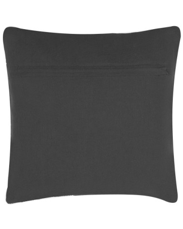 Coussin décoratif en tissu gris 45x10cm