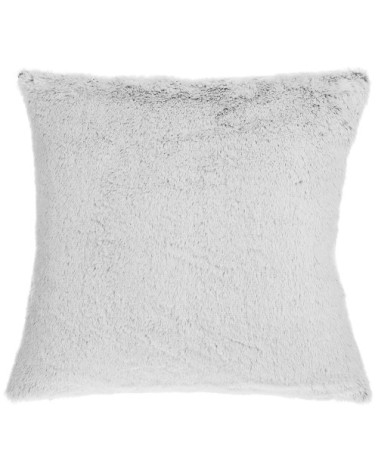 Lot de 2 coussin décoratifs en tissu gris 45x12cm
