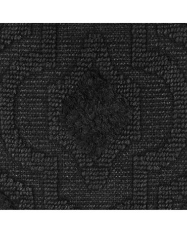 Coussin décoratif en tissu gris 45x10cm