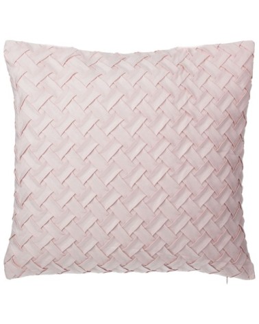 Lot de 2 coussin décoratifs en tissu rose 45x12cm