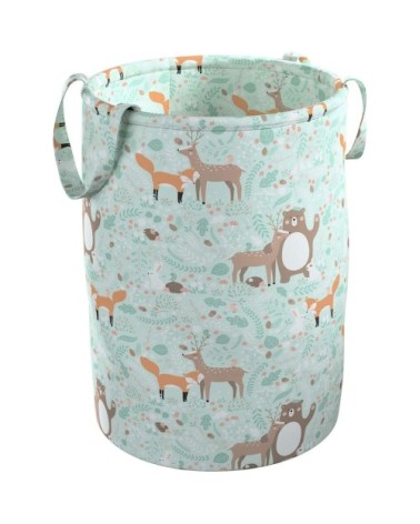 Panier à jouets rond en coton magic