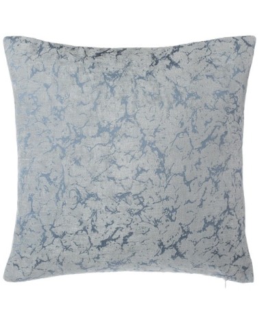 Lot de 2 coussin décoratifs en tissu gris 45x12cm