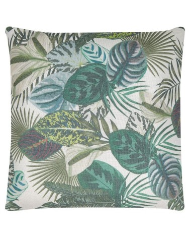 Lot de 2 coussin décoratifs en tissu vert 45x12cm