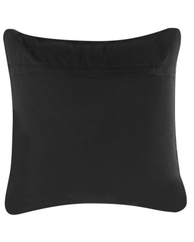 Coussin décoratif en tissu gris 45x10cm