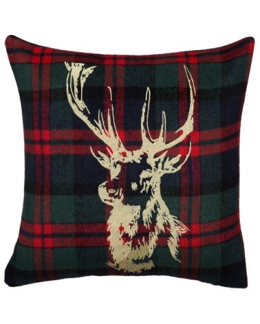 Lot de 2 coussin décoratifs en tissu multicolore 45x12cm