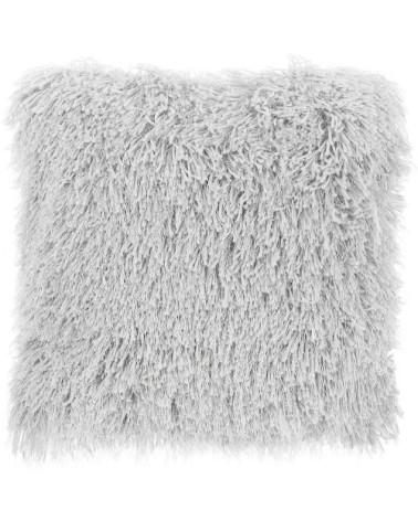 Lot de 2 coussin décoratifs en tissu gris 45x12cm