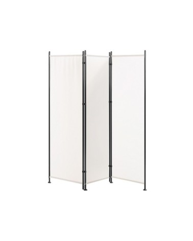 Paravent 3 volets 160 x 170 cm blanc