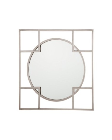 Miroir en métal laiton 71x71