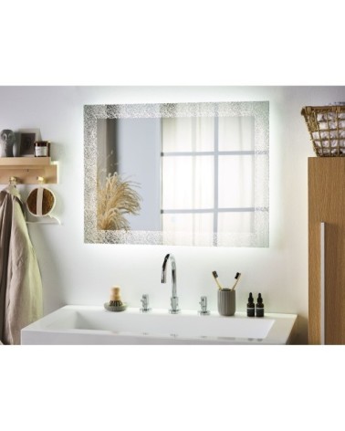 Miroir en verre argenté 60x80