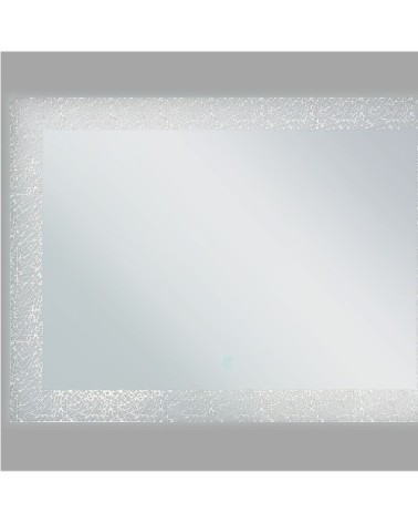 Miroir en verre argenté 60x80
