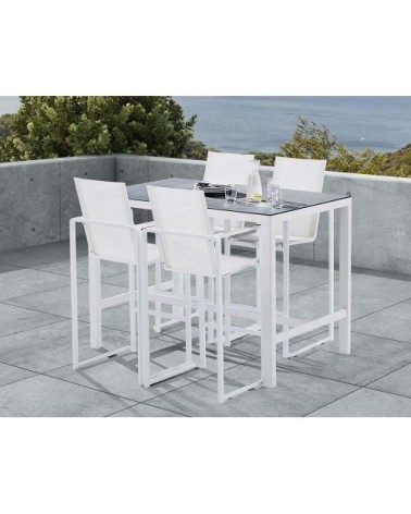 Bar jardin et fauteuils design stone