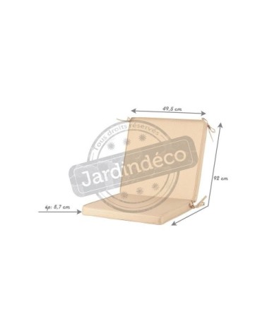 Coussin pour rockingchair de jardin